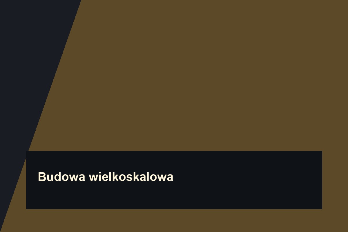 Duża inwestycja budowlana z dźwigiem