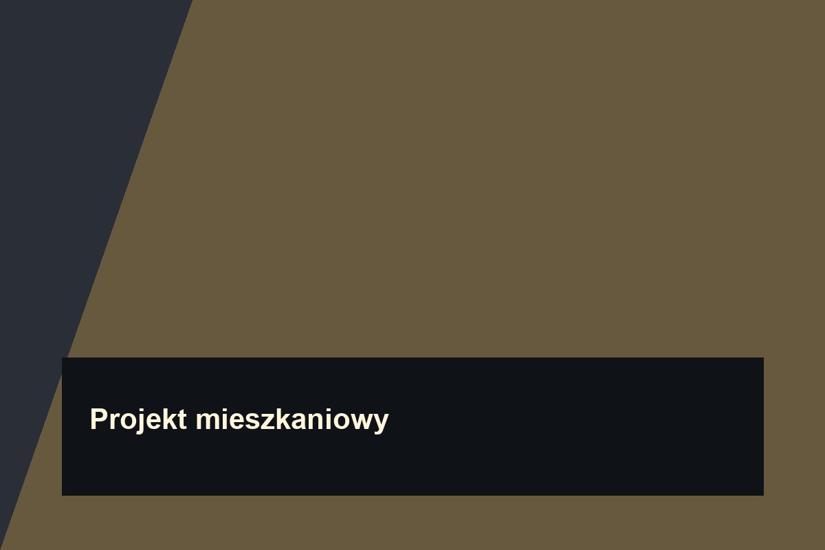 Nowoczesne osiedle mieszkaniowe ukończone przez firmę